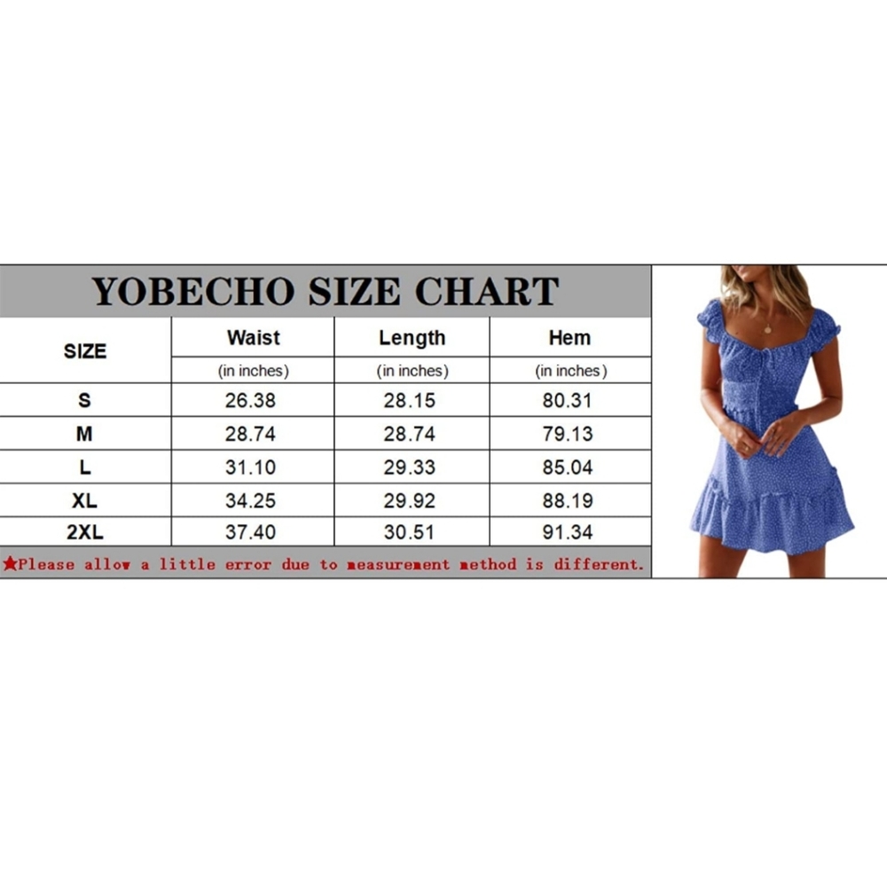 Summer Ruffle Sleeve Dress - Picture 10 of 12